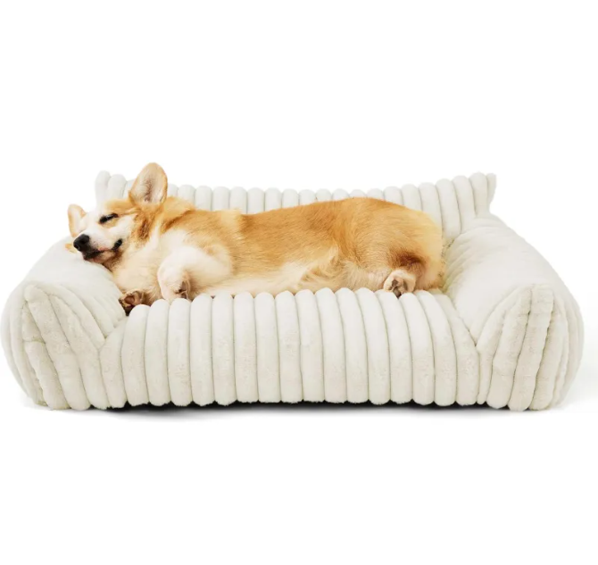 Dog Sofa Bed – Fluffy, Washable & Joint-Support | Snoozy Dream