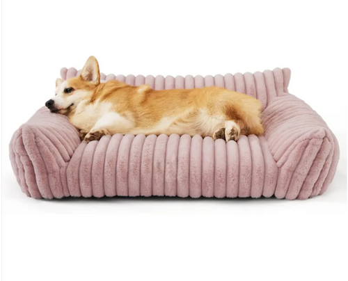 Dog Sofa Bed – Fluffy, Washable & Joint-Support | Snoozy Dream